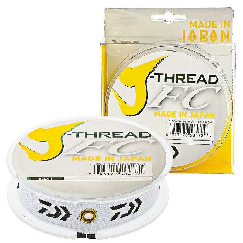 Copolymer Line - DaiwaJ-Fluoro Fluorocarbon Leader Line 50M and