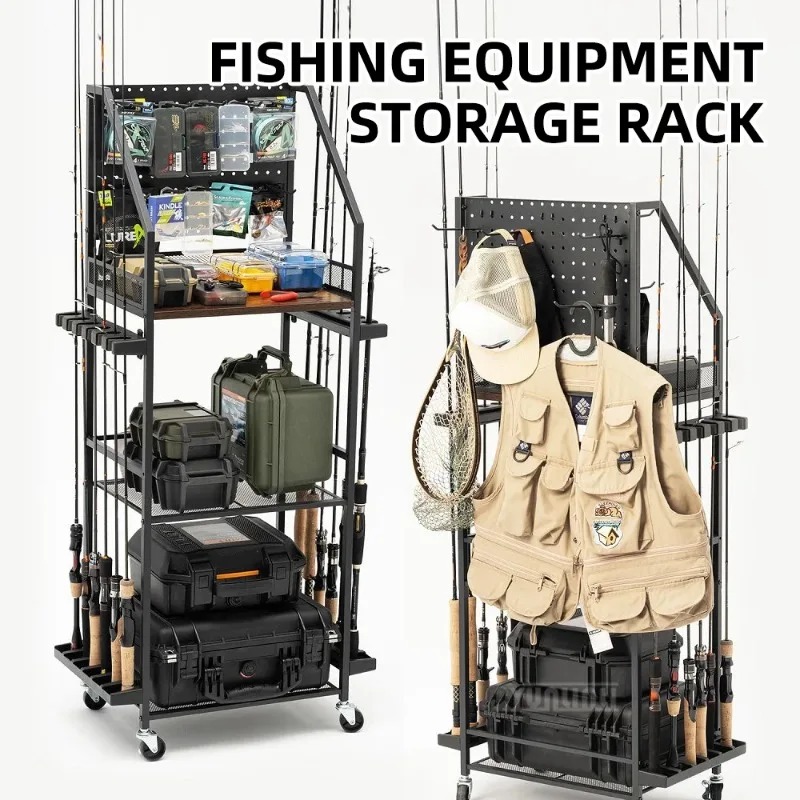 Fishing Line Spooler - Fishing Gear Storage Shelf, Fishing Rod