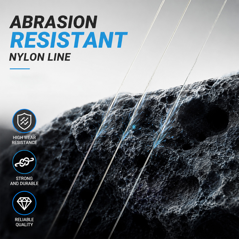 ROUANTA 500M 1000M Nylon Fishi - Copolymer Line 评论和价格