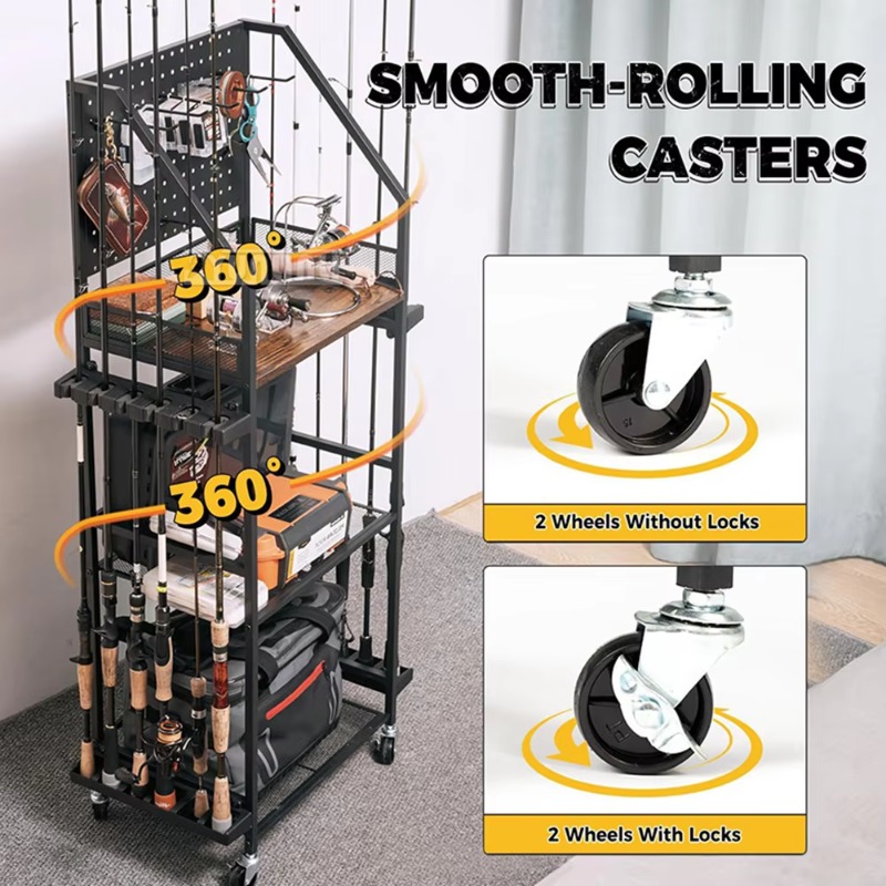 Fishing Gear Storage Shelf, Fi - Fishing Line Spooler 评论和价格