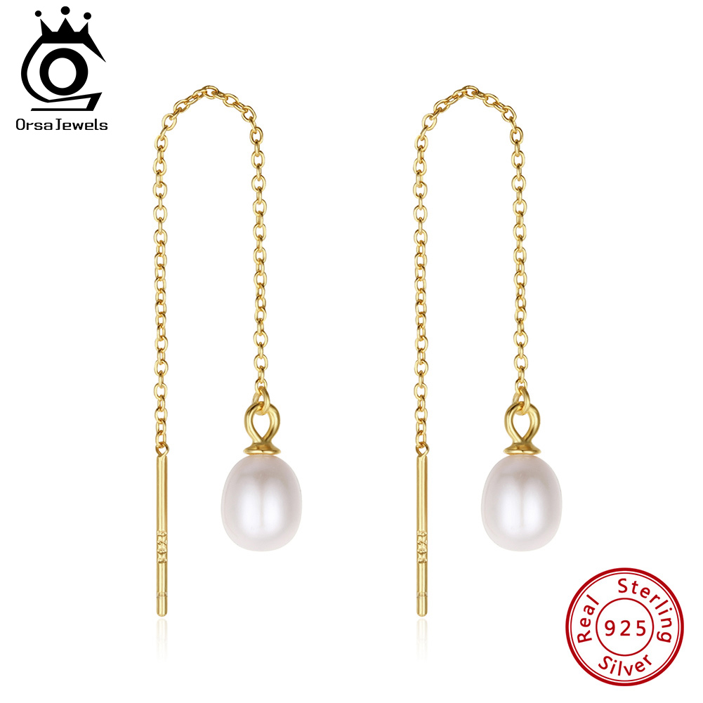 ORSA JEWELS Exquisite 14k Gold - Freshwater Line 评论和价格