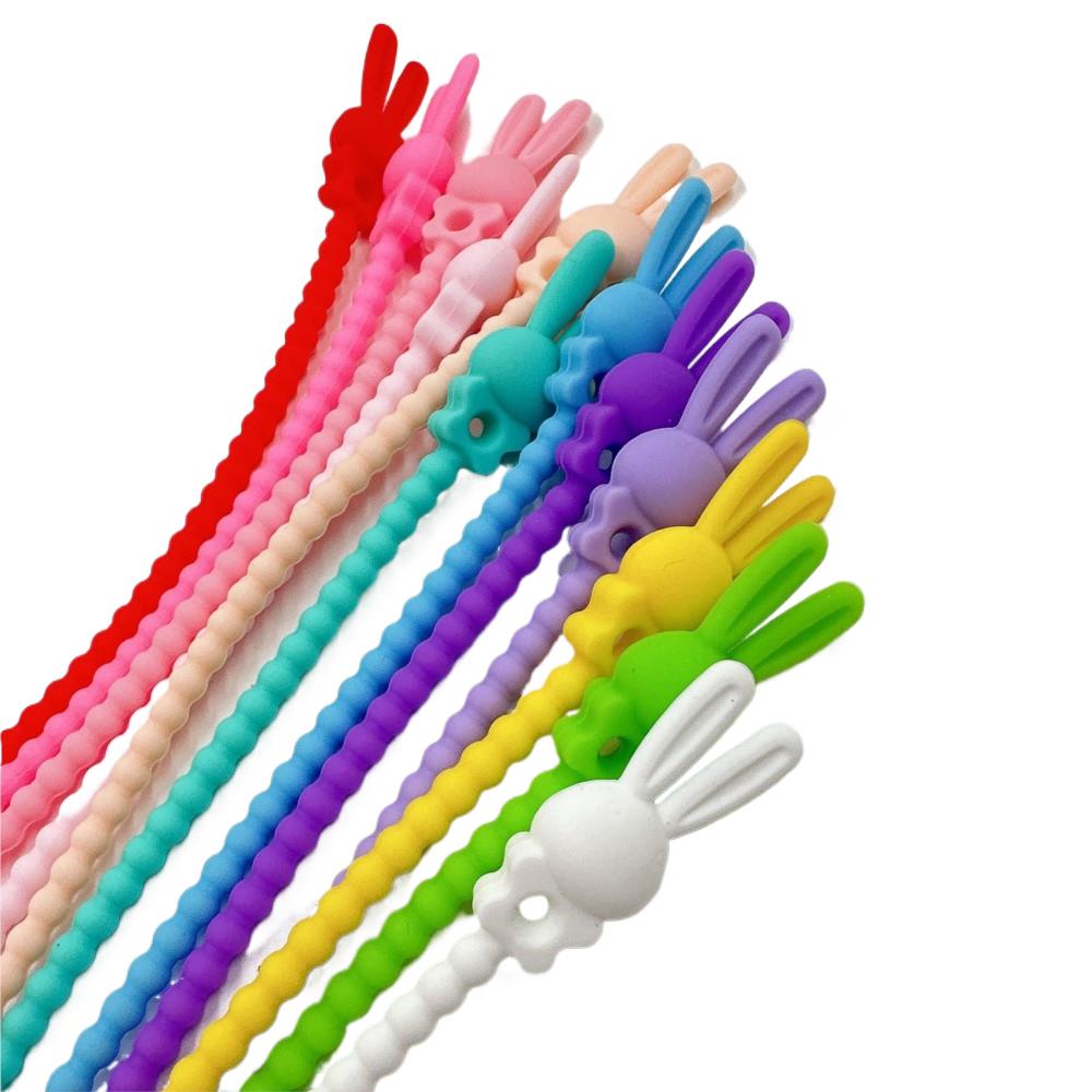 10Pcs Flower Star Silicone Cab - Tippet Line 评论和价格