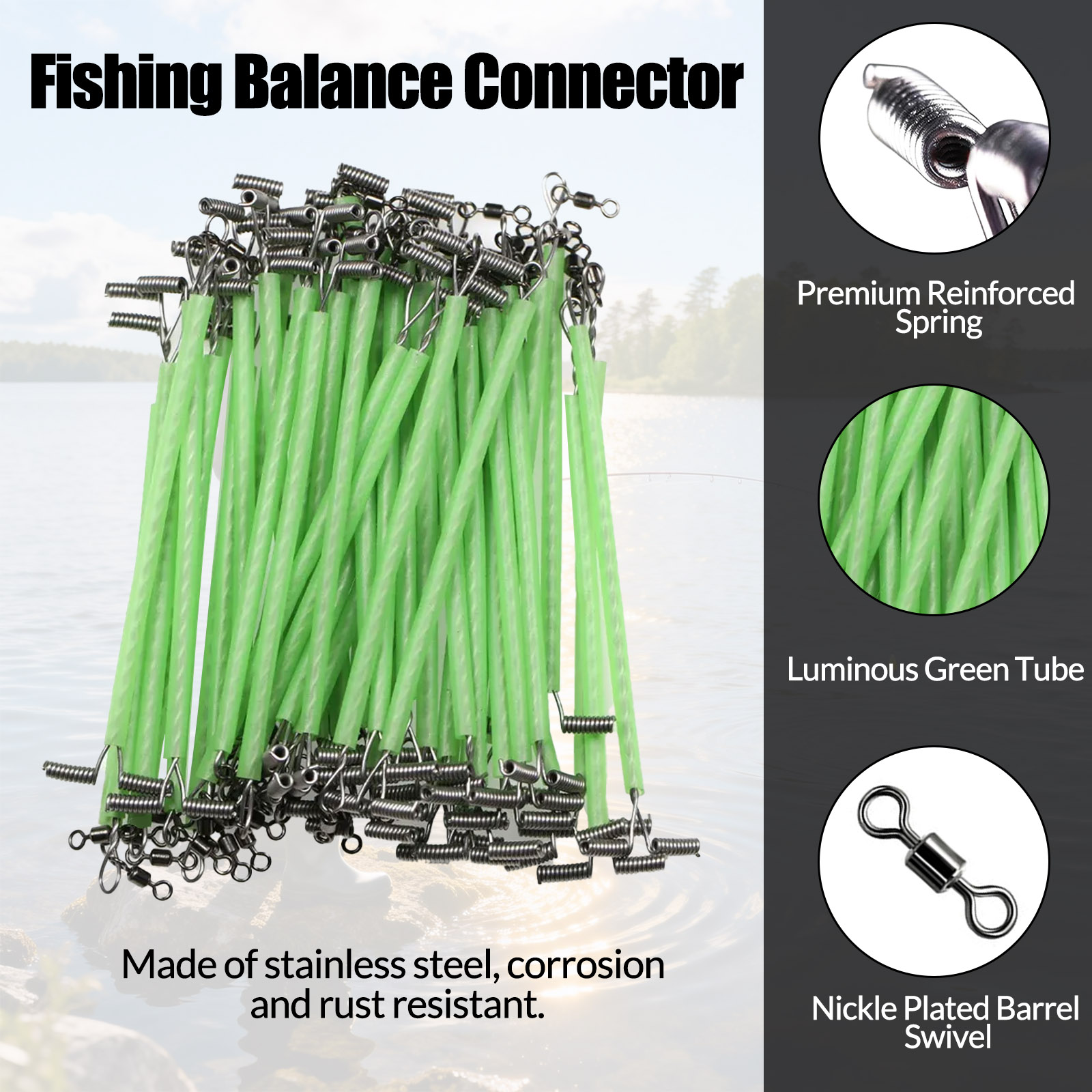 9KM 10pcs Fishing Wire Leader  - Leader Line 评论和价格